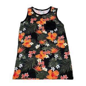 Place Sport Tropical Floral Tank Top Size XL